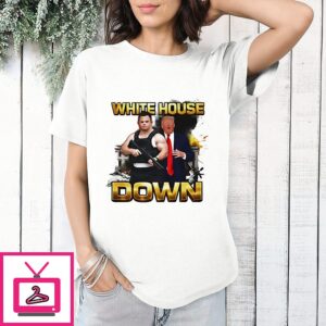 White House Down Trump X Down Syndrome T-Shirt