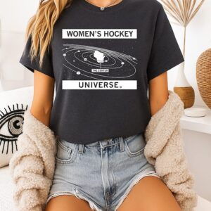 Wisconsin Women’s Hockey Universe The Center Of The Solar System T-Shirt
