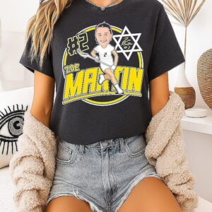Zoe Martin Michigan Lacrosse Caricature 2026 T-Shirt