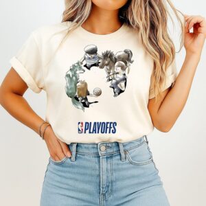 2026 NBA Playoffs Round One Teams T-Shirt