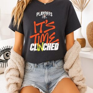 Anaheim Ducks It’s Time Clinched 2026 Playoffs T-Shirt