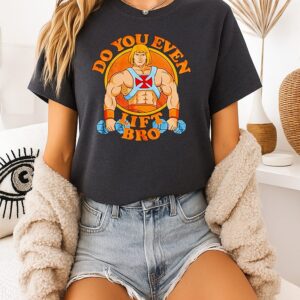Awesome Hero Do You Even Lift Bro T-Shirt