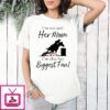 Barrel Racing I’m Not Just Her Mom I’m Also Her Biggest Fan T-Shirt
