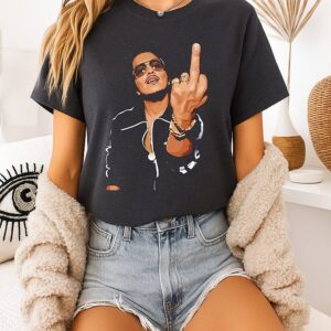 Bruno Mars Middle Finger T-Shirt