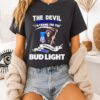 Bud Light The Devil Whispered To Me I’m Coming For You I Whispered Back Bring Bud Light T-Shirt