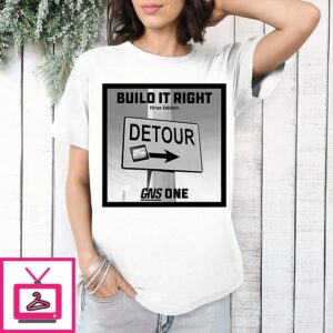 Build It Right New York Giants T-Shirt