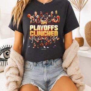 Cleveland Cavaliers 2026 NBA Playoffs Clinched T-Shirt