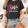 Color Outside The Lines Autism Awareness T-Shirt