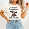 Cow Let Me Check My Giveashitometer Nope Nothing T-Shirt