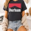 Durham Cigarette Marlboro Parody Logo T-Shirt