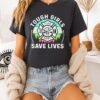 Fire Department Logo Tough Girls Save Lives Fire Dept T-Shirt