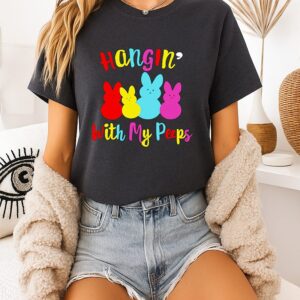 Hangin’ With My Peeps Easter Bunny T-Shirt