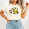 Happy Easter Rabbit Dadding Stop School Bus T-Shirt