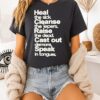 Heal The Sick Cleanse The Lepers Raise The Dead Cast Out Demons Speak In Tongues T-Shirt
