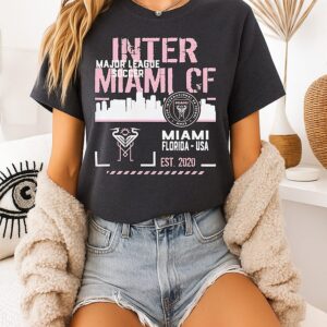 Inter Miami Cf 2020 Mls Chase Stadium Florida USA T-Shirt