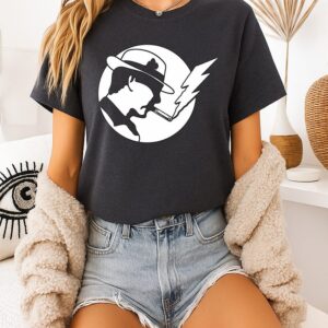 Lightning Smoking Tampa Bay Lightning Parody Logo T-Shirt