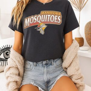 Manitoba Mosquitoes Logo T-Shirt