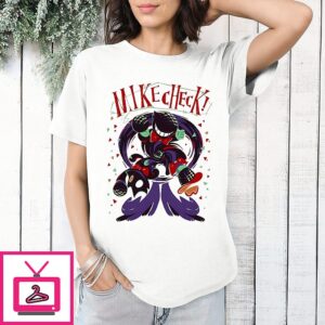 Mike Check Cartoon T-Shirt