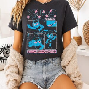My Life As A Teenage Robot Jenni Kanji T-Shirt