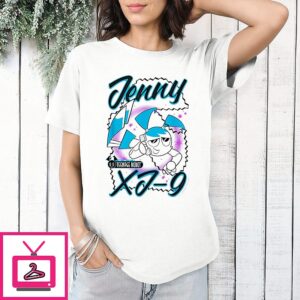 My Life As A Teenage Robot Jenny Airbrush T-Shirt