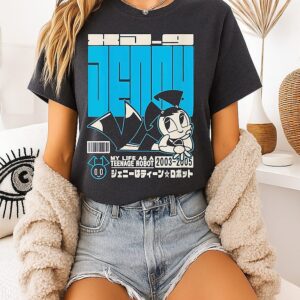 My Life As A Teenage Robot Jenny Cute Kanji T-Shirt