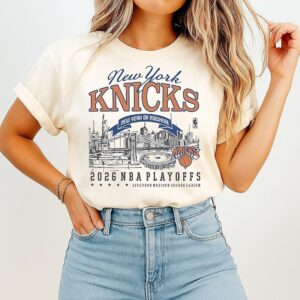 New York Knicks New York Or Nowhere 2026 NBA Playoffs T-Shirt