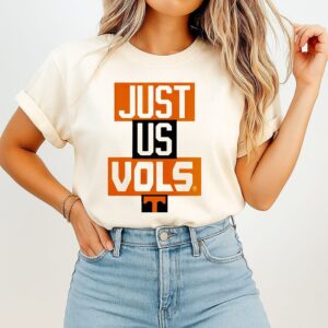 Nice Just US Vols Tennessee Volunteers T-Shirt