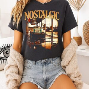 Nostalgic Car Graphic T-Shirt
