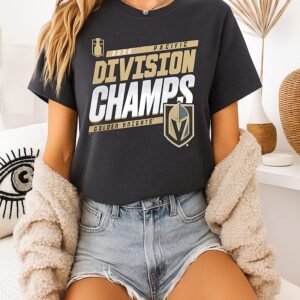 Official Vegas Golden Knights 2026 Pacific Division Champions T-Shirt