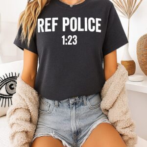 Ref Police 123 Pro Wrestling Nation T-Shirt