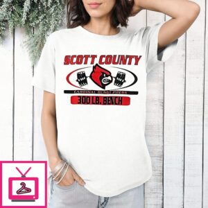 Scott County Cardinal Bench Press Gym T-Shirt