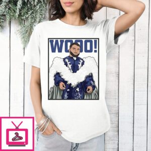 Skatt Flair Wooo New York Giants T-Shirt