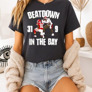 Tampa Bay Buccaneers Beatdown 31 9 Kansas City Chief In The Bay T-Shirt
