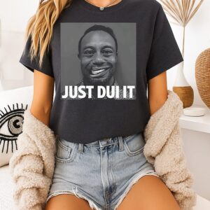 Tiger Woods Mugshot Just Dui It T-Shirt