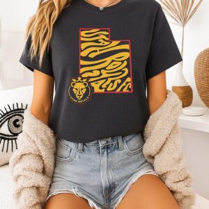 Utah Royals Fc Groovy State Map 2026 T-Shirt