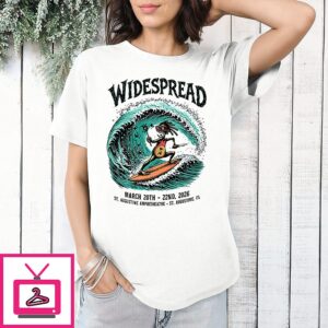 Widespread March 20th-22nd 2026 St Augustine Amphitheatre T-Shirt
