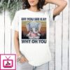 Yoga Elephant Eff You See Kay Why Oh You Vintage T-Shirt