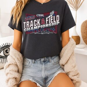 2026 Chsl Track & Field Championship Logo T-Shirt