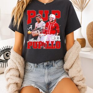 Alexis Pupillo 31 University Of Alabama Softball Graphic T-Shirt