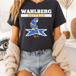 Anton Wahlberg Buffalo Sabres 92 C Retro Hockey T-Shirt