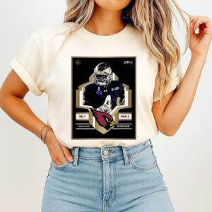 Arizona Cardinals Rd1 Pick 3 Jeremiyah Love NFL Draft 2026 T-Shirt