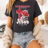 Arkansas Razorbacks X Jesus In My Veins Jesus In My Heart Mascot 2026 T-Shirt