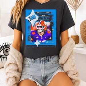 Blake Miller Round 1 Pick 17 From Tigers To Detroit Lions T-Shirt