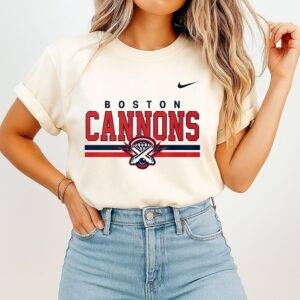 Boston Cannons Lacrosse Stripe T-Shirt