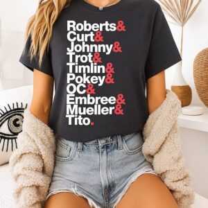 Boston Red Sox 2004 Robert Curt Johnny Trot Timlin Pokey Oc Embree Mueller Tito T-Shirt