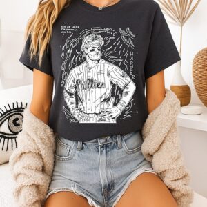 Bryce Harper Philadelphia Phillies Rain Or Shine The Showman Will Rise T-Shirt