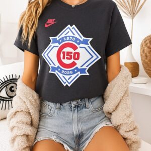 Chicago Cubs Nike 1876-2026 150th Anniversary T-Shirt