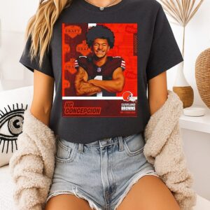 Cleveland Browns Pick Kc Concepcion No. 24 NFL Draft 2026 T-Shirt