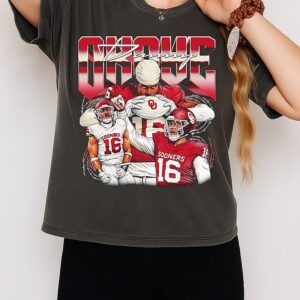 Danny Okoye Oklahoma Sooners Football Collage Graphic T-Shirt