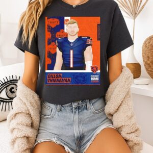 Dillon Thieneman 2026 NFL Draft Chicago Bears T-Shirt